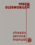 1982 Oldsmobile Service Manual Cutlass Delta 88 98 Toronado Includes Supplement