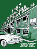 1987 Oldsmobile Service Manual - Cutlass Supreme, Cutlass Salon, Custom Cruiser