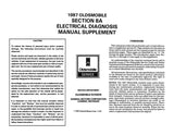 1987 Oldsmobile Service Manual - Cutlass Supreme, Cutlass Salon, Custom Cruiser