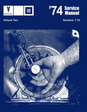 1974 Pontiac Shop Manual