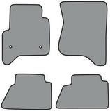2019 GMC Sierra 1500 Limited Crew Cab Floor Mat 4pc Cutpile