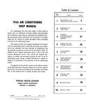 1956 Pontiac Air Conditioning Shop Manual