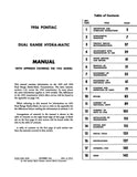1956 Pontiac Hydra-Matic Manual