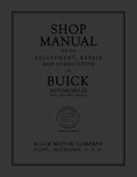 1922-23 Buick Shop Manual