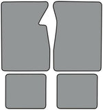 1971-73 Chevrolet Blazer Floor Mats