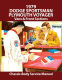 1979 Plymouth & Dodge Van Shop Manual