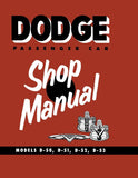 1954 Dodge Car Repair Shop Manual