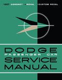 1957 Dodge Passenger Car Service Manual - Coronet, Royal, Custom Royal