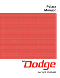 1966 Dodge Polara & Monaco Repair Shop Manual