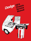 1974 Dodge Chassis & Body Service Manual Set