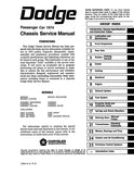 1974 Dodge Chassis & Body Service Manual Set