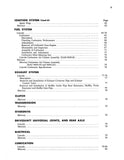 1953 Lincoln Mercury Body-Chassis Repair / Adjustment Manual Supplement
