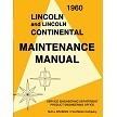 1960 Lincoln Maintenance Manual