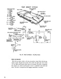 1964-1965 Lincoln Continental Convertible Top Operation and Schematic Diagrams