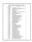 1953 - 1955 Ford Soft Trim Parts Catalog - Car, Truck, Thunderbird