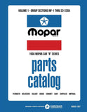 1966 Chrysler Car Body & Chassis Parts Catalog - Text and Illustrations
