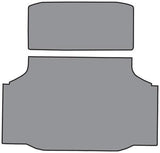 1968-72 Oldsmobile Cutlass Trunk Mat in Carpet with Pad
