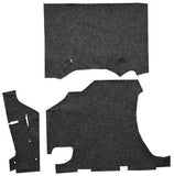 1958 Pontiac Bonneville Trunk Mat - Charcoal Felt