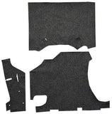 1958 Pontiac Chieftain Trunk Mat - Charcoal Felt
