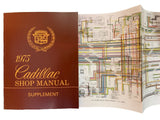 1975 Cadillac Supplement to 1974 Manual Incl 11x26 Color Wiring Vacuum Diagrams