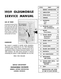 1959 Oldsmobile Shop Manual