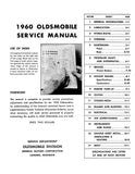 1960 Oldsmobile Shop Manual