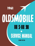 1961 Oldsmobile Service Manual - 88, S-88, 98