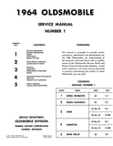 1964 Oldsmobile Service Manual (5 Volume Set)