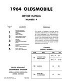 1964 Oldsmobile Service Manual (5 Volume Set)