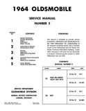 1964 Oldsmobile Service Manual (5 Volume Set)
