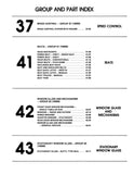 1981 Mustang Thunderbird Fairmont Cougar Chassis Body Electrical Shop Manual