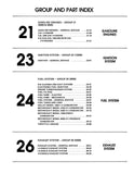 1981 Mustang Thunderbird Fairmont Cougar Chassis Body Electrical Shop Manual