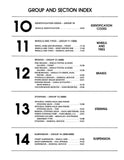 1982 Mustang Thunderbird Continental Cougar Chassis Body Electrical Shop Manual