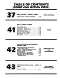 1983 Mustang Thunderbird Cougar Continental Chassis Body Electrical Shop Manual