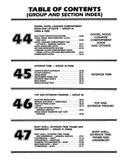 1983 Mustang Thunderbird Cougar Continental Chassis Body Electrical Shop Manual