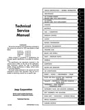 1972 Jeep Shop Manual