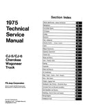 1975 Jeep Technical Service Manual