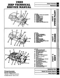 1980 Jeep Technical Service Manual