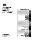 1980 Jeep Technical Service Manual Supplement