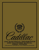 1982 Cadillac Shop Manual 2 Volume Set - Includes H-1914B Final Updates Volume