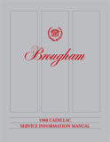 1988 Cadillac Brougham Shop Manual
