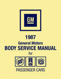 1987 Fisher Body Service Manual