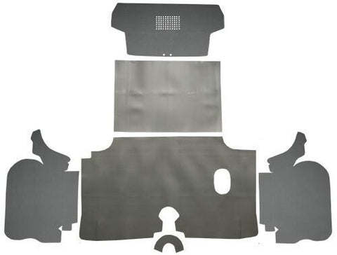 1960 Chevrolet Impala Trunk Mat Kit with Boards 15V GM Waffle TM Vinyl