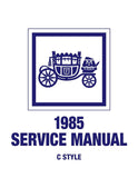 1985 Fisher Body C Service Manual