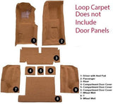 1971-75 Chevrolet Corvette Coupe Carpet - Loop colors do not include Door Panels