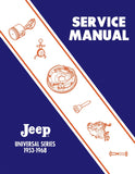 1953 - 1968 Jeep Universal Shop Manual - SM 1037