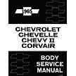 1965 Chevrolet, Chevelle, Chevy II Corvair Body Service Manual