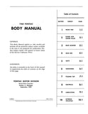 1960 Pontiac Body Shop Manual