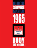 1965 Buick Body Shop Manual - All Models