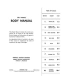 1961 Pontiac Body Shop Manual